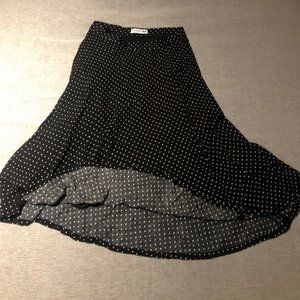 Uniqlo black maxi skirt